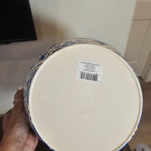 Patina Vie Libson Bamboo Dinner Plates and Large Bowl - Picture 6 of 8